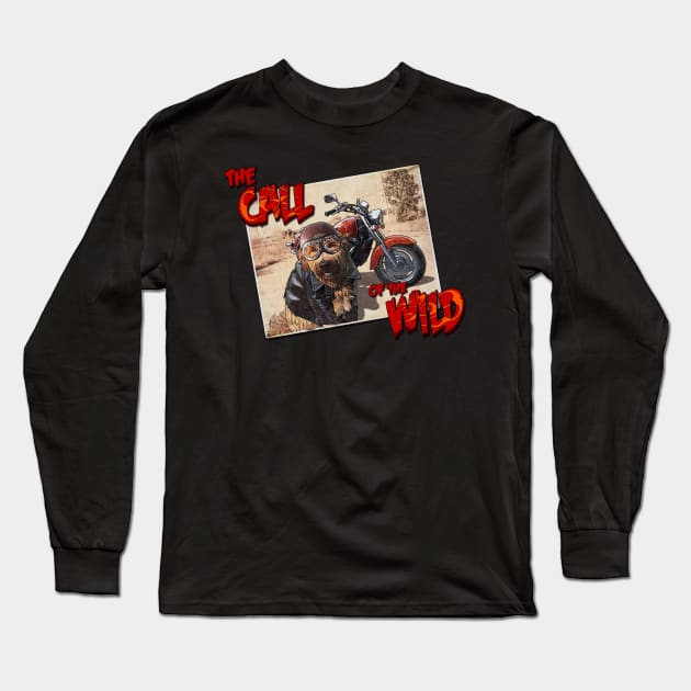 The Call Of The Wild Long Sleeve T-Shirt by ImpArtbyTorg